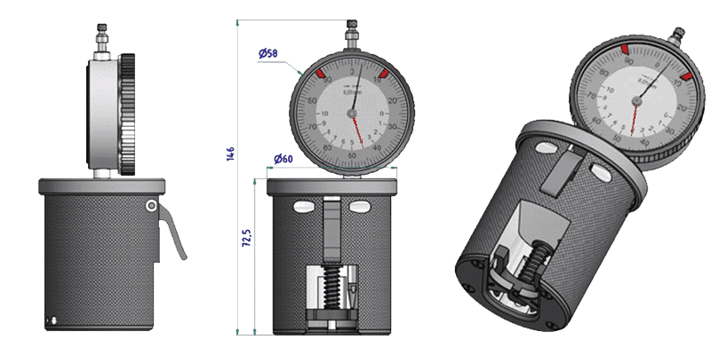 diagramma dello strumento di misura