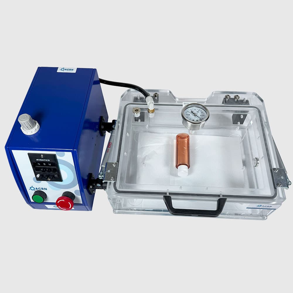 caisson d'étanchéité avec flacon parfum